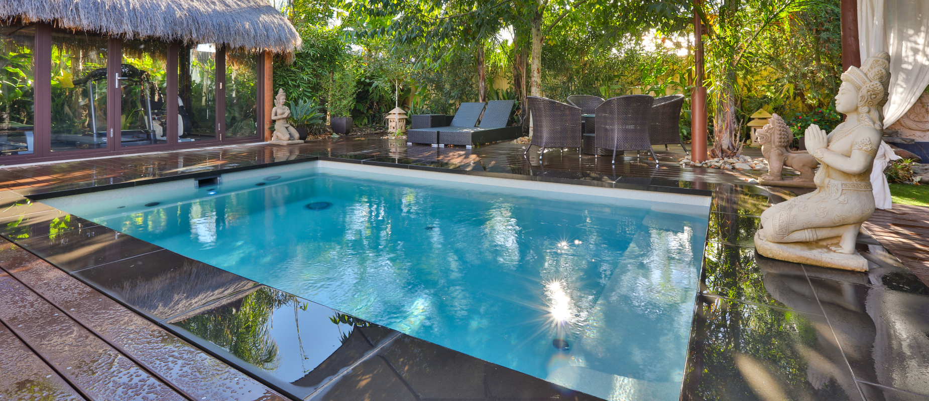 Plunge Pools Small Courtyard Swimming Pools Compass Pools